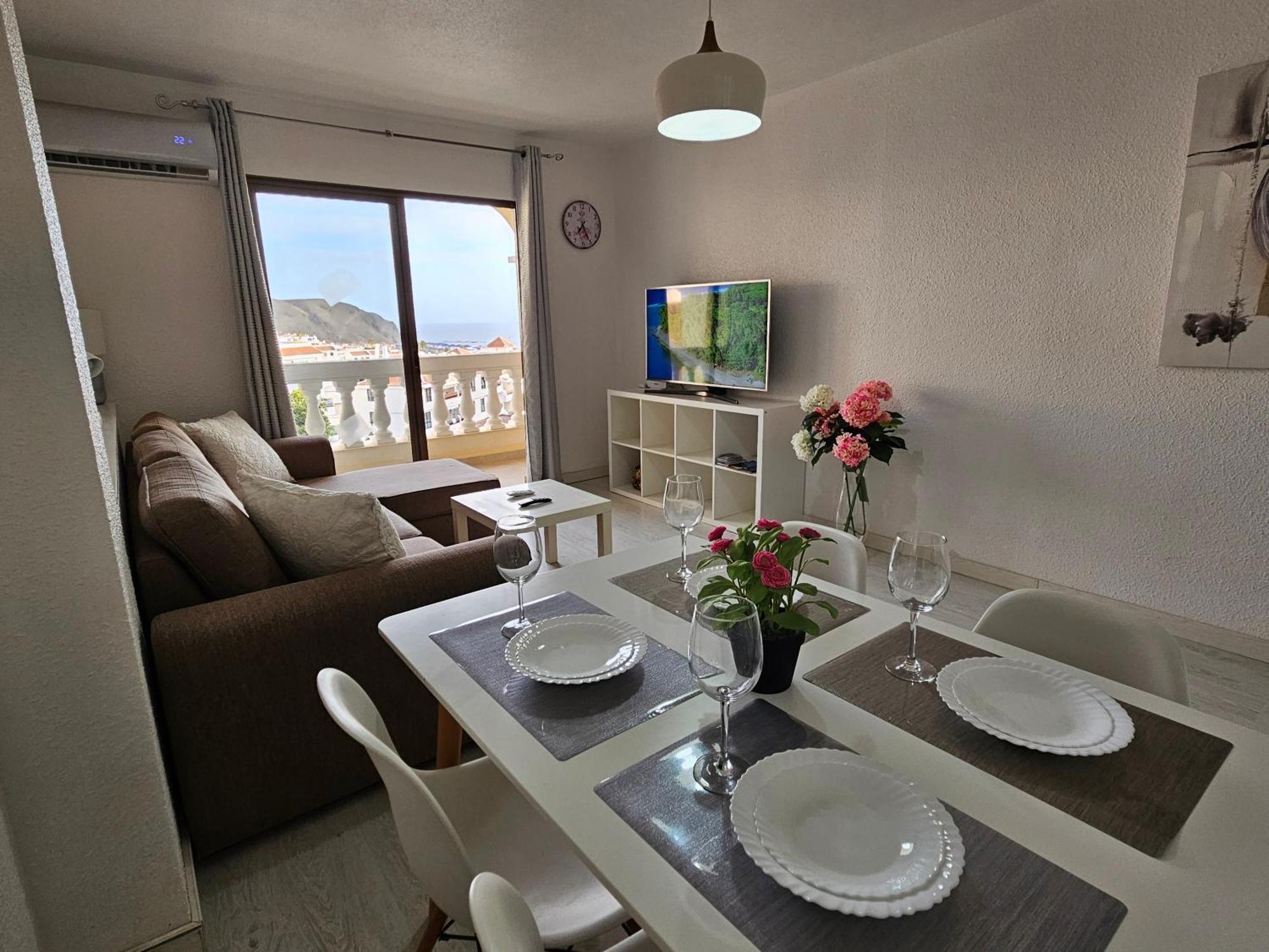 Apartament Los Cristianos Heated Pool Sea View Ac Zewnętrze zdjęcie